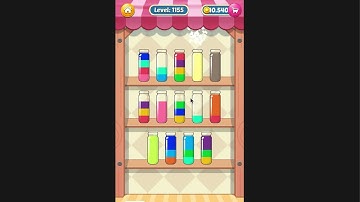 Water Sort Puzzle I Level 1155 I  Facebook I SOLVED