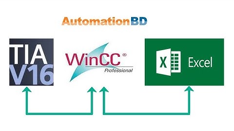 How to link WinCC Professional to Excel create folder and file.