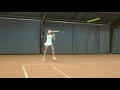 College tennis usa overboarder  amelie gheysen