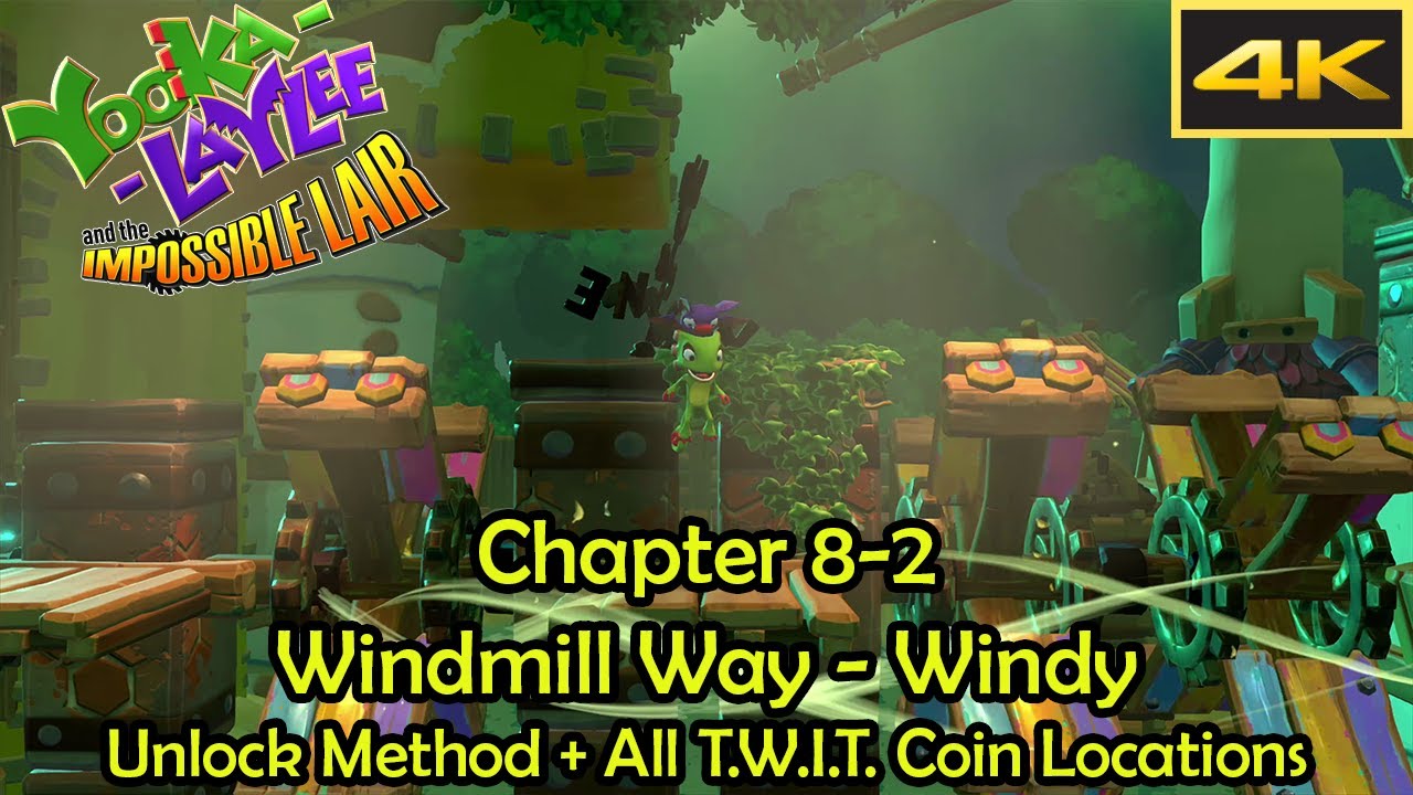 Chapter 8 Windmill Way Windy Walkthrough [4k] YookaLaylee and