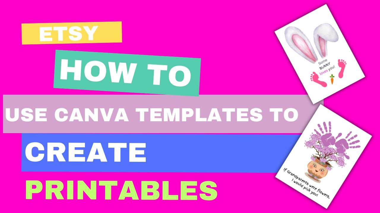 How To Make Printables With Canva that are Actually SELLING in ETSY ...