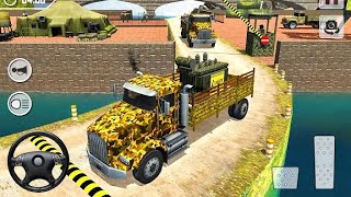 Army Vehicle Cargo Transport Truck Simulator Game - Android Gameplay screenshot 4