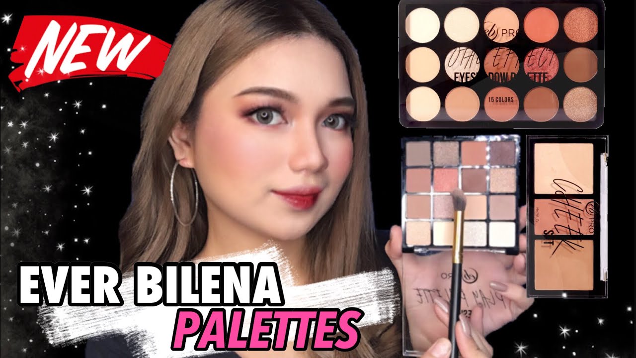 NEW AFFORDABLE EVER BILENA PRO PLAY EYESHADOW PALETTE AND CHEEK SET ❤️