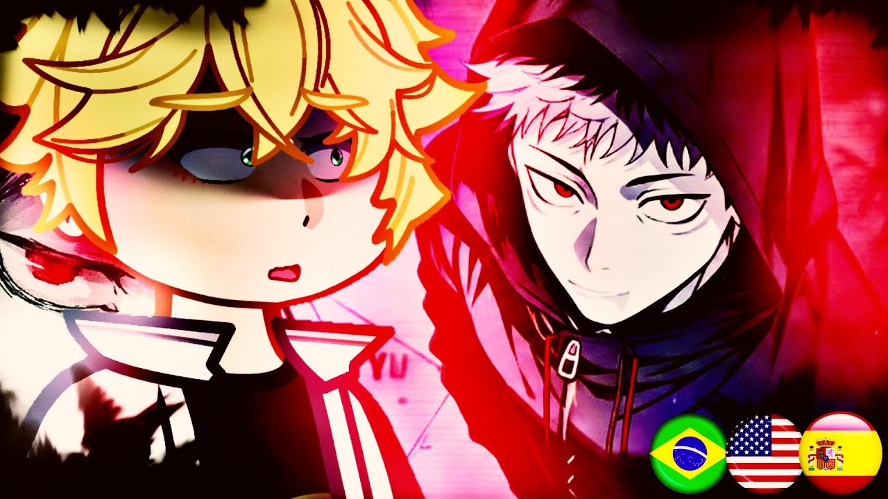 🇺🇸/🇪🇸/🇧🇷 MLB React to Marinette's Boyfriend as Itadori Immortal – Gacha React