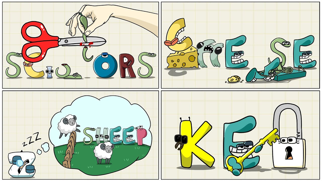Alphabet Lore PARODY COMPILATION / Alphabet Lore animation @Mike Salcedo 