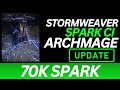 ⚡ How I Got 70k Tooltip with Stormweaver Spark Archmage – INSANE Build! ⚡