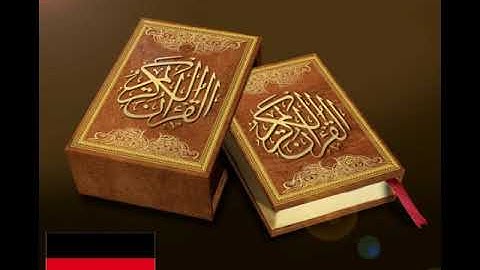 Surat Al-Fatihah auf Deutsch│ سورة الفاتحة باللغة الألمانية