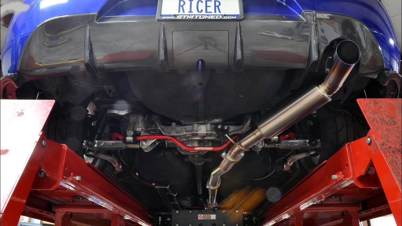 STM Evo 7/8/9 Titanium Cat Back Exhaust