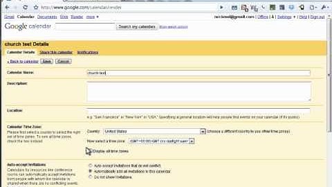 Embedding Google Calendar on your site