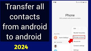 How to Transfer Contacts to a New Android Phone screenshot 1