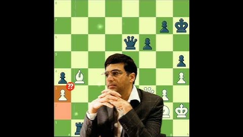 Vishy Anand Brilliancy ( 2 ) ✨🤫