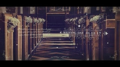 Wedding Parallax Slideshow– Free Download After Effects Templates #32