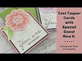 Tent Topper Cards with Special Guest, Rina K. - Stamp and Chat Live