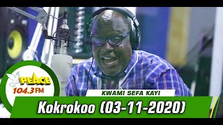 Kokrokoo Live On Peace 104. 3 FM (3/11/2020)