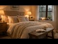 Cozy Farmhouse Bedroom Rain | Light Rain & Fan Sounds for Relaxation (3 Hours)