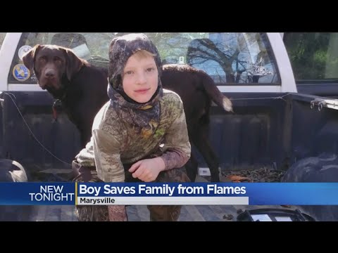 Marysville Boy Saves