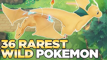 How to Find ALL 36 Wild Rare Pokemon in Pokemon Let