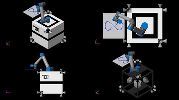 Hybrid position-force control by a space manipulator
