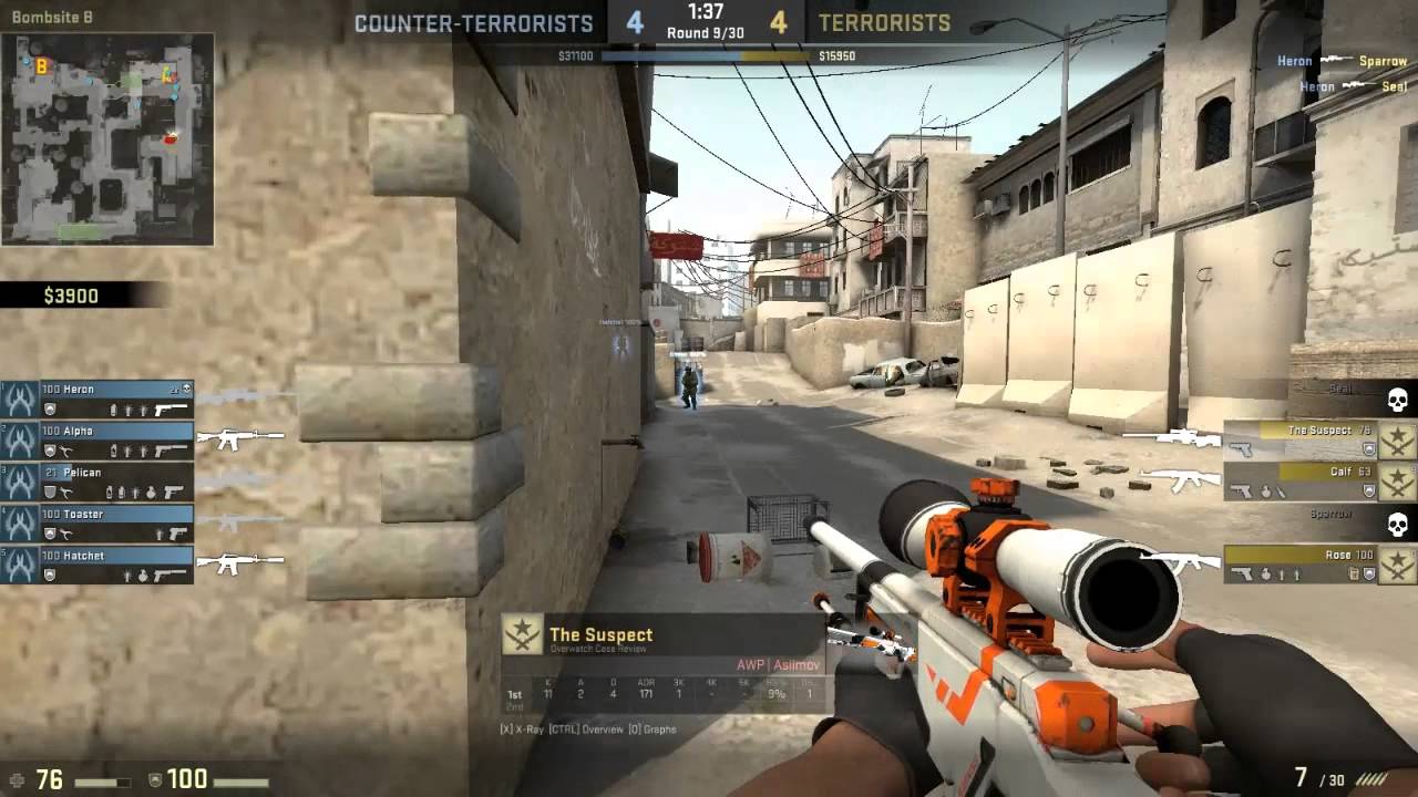 CS:GO - CHEATER?! Overwatch #1 - YouTube