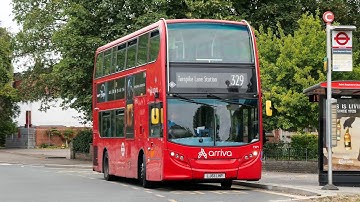 Enfield buses routes 217 231 279 329 & W8 16th August 2025