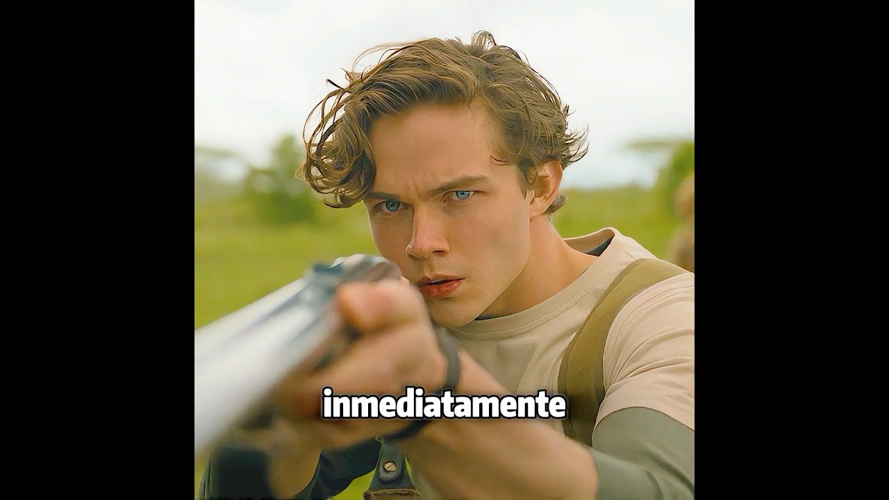 El niño fue mordido por un león, pero ganó superpoderes. 