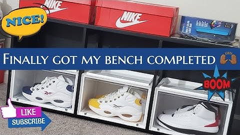 Sneaker bench Display from Sneaker throne‼️