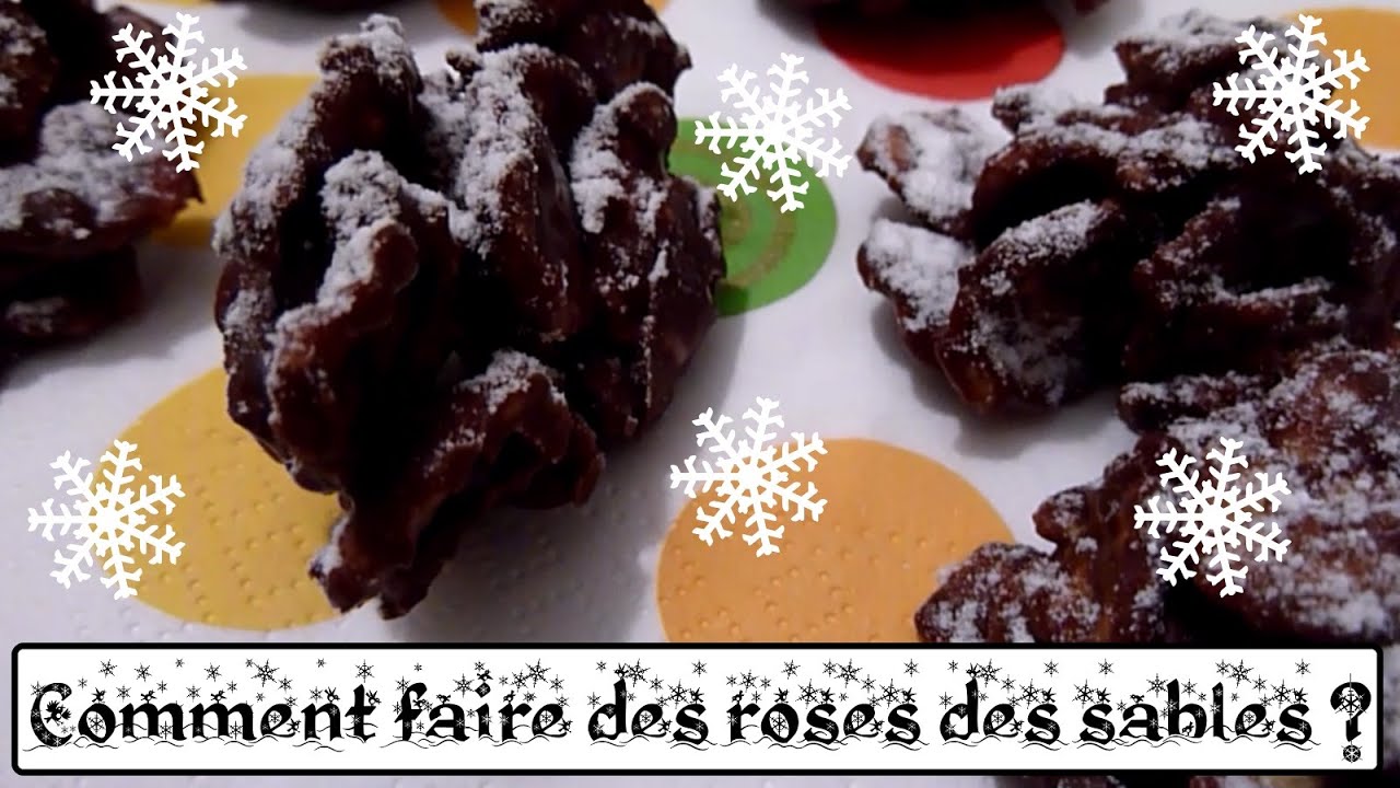 Comment faire des ROSES DES SABLES ? - YouTube