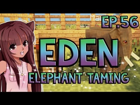 gaming logo Minecraft Eden | Elephant Taming | Episode 56