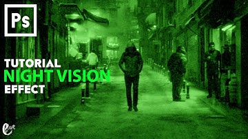 Create a Look of Night Vision photo - Tutorial Photoshop