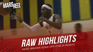Kezo Brown Goes Off For 31 Points Simeon Vs Bogan Raw Highlights Mars Reel