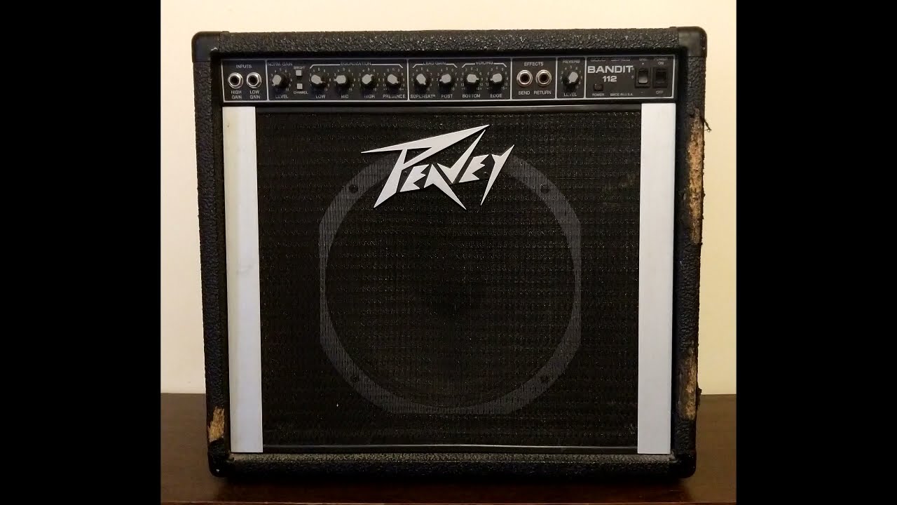 Peavey Bandit 112 with Scorpion Speaker Demo