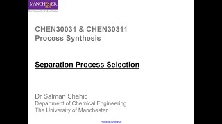 Process Synthesis_Chap 03 part 2 _2 _Design Considerations of Distillation Column