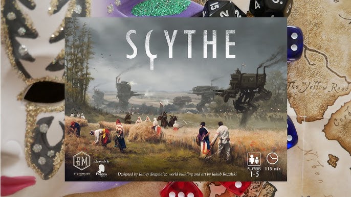 Come si gioca a SCYTHE, un bellissimo gioco da tavolo ambientato in  un'Europa dell'est inventata! 