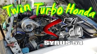 the Worlds 1st Twin Turbo Sleeper Honda (Stock Engine) the Worlds 1st Twin Turbo Sleeper Honda (Stock Engine)