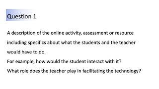 UNSW-Coursera: Learning to Teach Online Assignment 2 (Question 1)