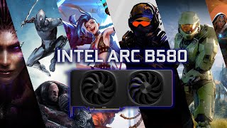 Intel I7 8700K Intel Arc B580 - In 18 Free Games - 1080P - Lowest Settings - Req