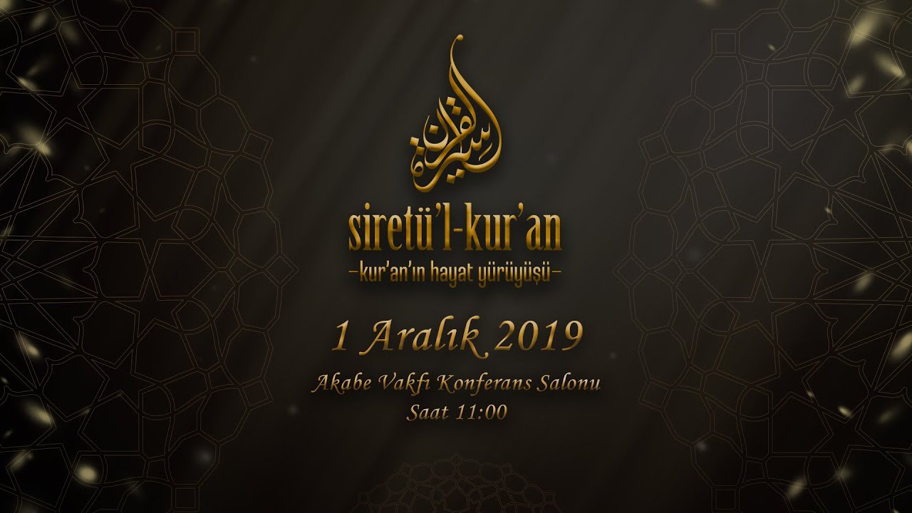 Siretü'l Kur'an 22.Ders ''Tekvir'' Suresi (I) - Mustafa İslamoğlu