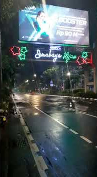 Jantung kota Surabaya sudah di tutup adanya virus Corona