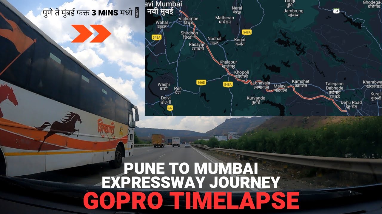 Timelapse Journey From Pune To Mumbai Via Expressway GoPro Hero 9 timelapse-journey-from-pune-to-mumbai-via-expressway-gopro-hero-9
