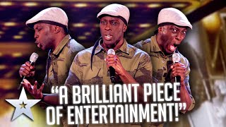 comedian tojus impressions are top notch live show bgt series