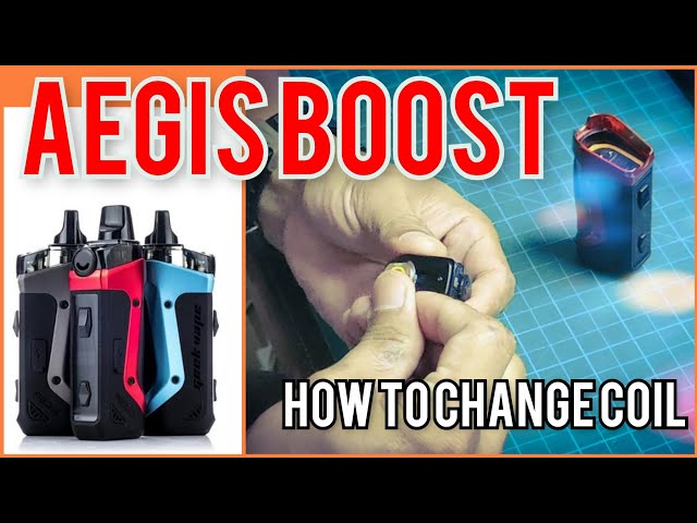 how to change coil on geekvape aegis mini DIY | Boost Vape | Replacement | Replace Aegis Boost Vape Coil? Vape Flavor:Tobacco Candy Citrus Clouds Raspberry Peach Lime –