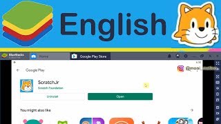 How to install Scratch Jr on PC? Let's use BlueStacks!  【Moni's Tutorial】