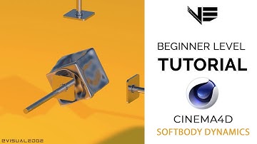 Cinema4D Softbody Dynamics Tutorial : Complete Lighting and Shading.