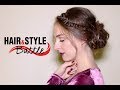 Фактурная прическа с косой для конкурса Hair&amp;Style Battle