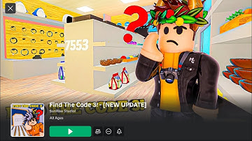 Find the code 3! Complete play through!