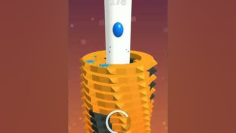 Stack Ball Gameplay Walkthrough Level - #3 #Shorts #Short