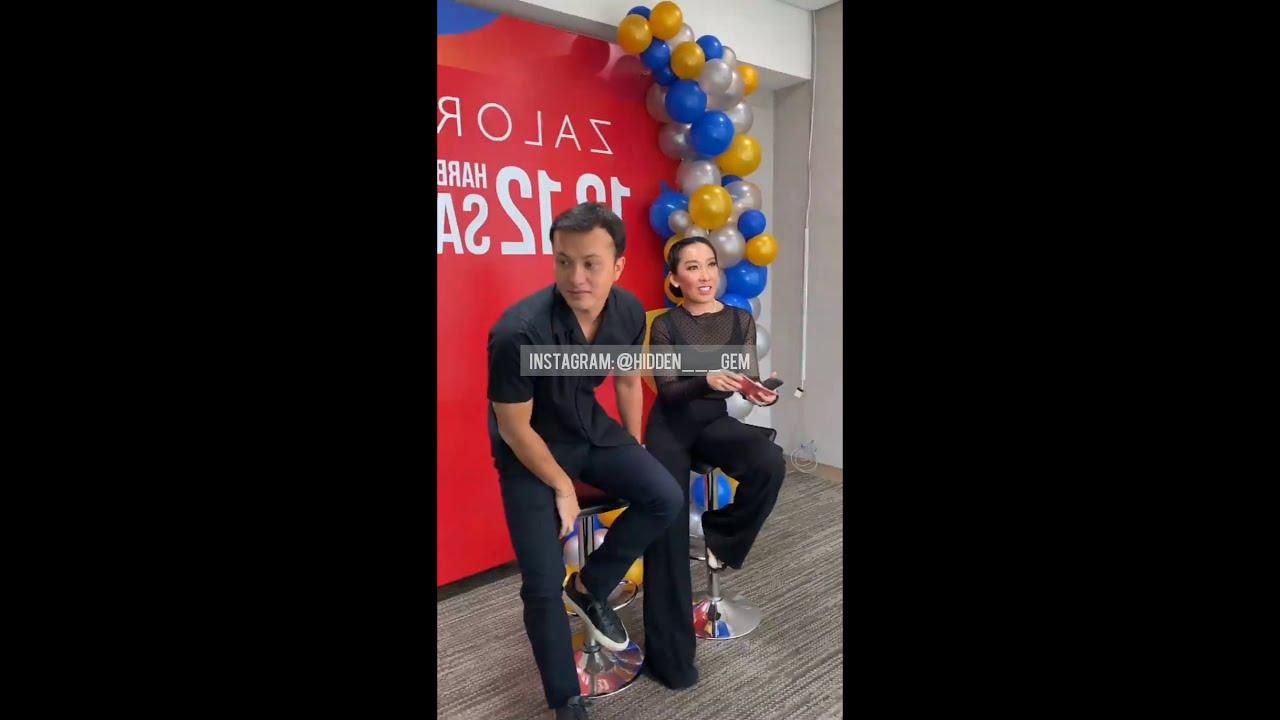 instagram live with nicholas saputra (behind the scenes)