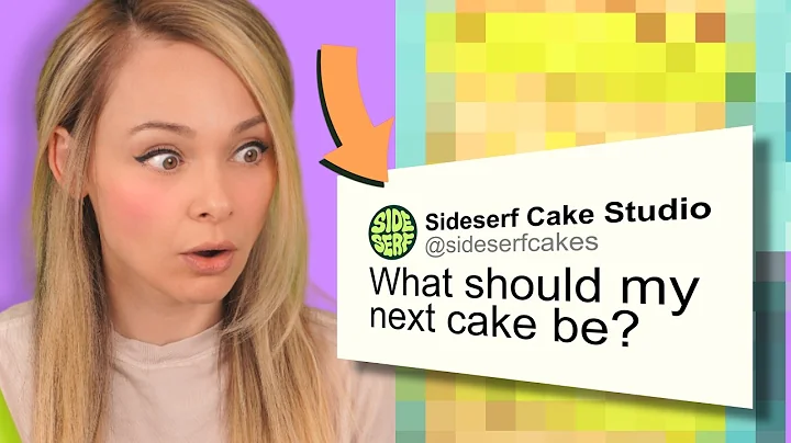 My Subscribers Designed This Hyperrealistic Cake!