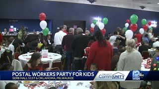 Project Community spotlights postal workers who host Christmas party for kids