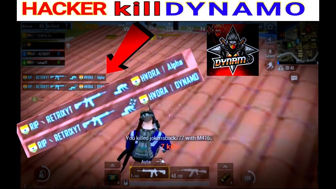 RETRIX 🤫🤫HACKER KILLED😮😮 DYNAMO 2019 50K